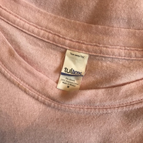 ✨ Pug / Thug Life Dog Shirt Pink Funny Graphic Tee - Picture 5 of 5